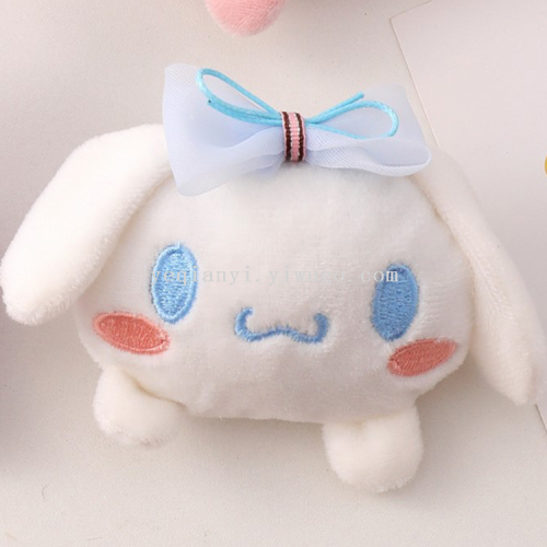 cartoon plush jade dog melody coolomi pom pom purin doll and bag ornament diy clothing accessories wholesale
