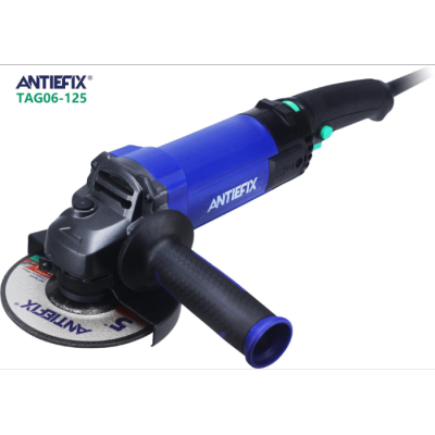 ANTIEFIX Customized New Product Variable Speed Adjustment 1100W Long Handle Angle Grinder 125mm 