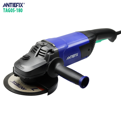ANTIEFXI Customized Long Handle External Carbon Brush High Power Angle Grinder 180mm