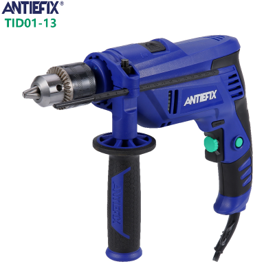 ANTIEFIX  13mm Metal Drill Multi-Function Impact Electric Drill Hammer & Drill Tapper Wood Metal Drilling
