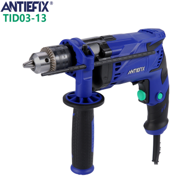 ANTIEFIX 13mm Metal Drill Multi-Function Impact Electric Drill Hammer & Drill Tapper Wood Metal Drilling