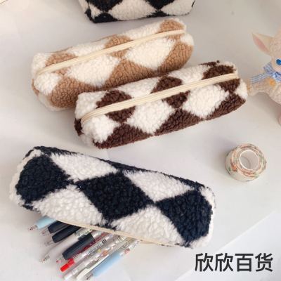 New Fashion Pencil Case Large Capacity Stationery Buggy Bag Portable Cosmetics Storage Bag Buggy Bag Student Stationery Pack