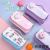 New Internet Celebrity Pencil Case Student Large Capacity Pencil Case Pencil Box Double Layer Canvas Stationery Buggy Bag
