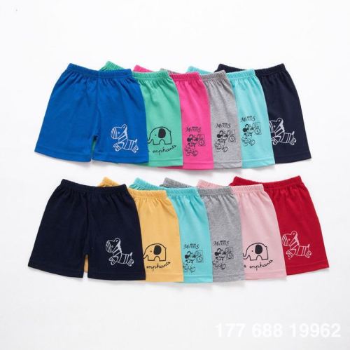 children‘s shorts summer children‘s clothing korean cotton boys and girls shorts rural wholesale children‘s casual one-piece shorts