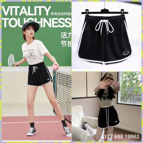 sports shorts women‘s summer 2023 new hot pants ins fashionable loose casual thin versatile summer shorts