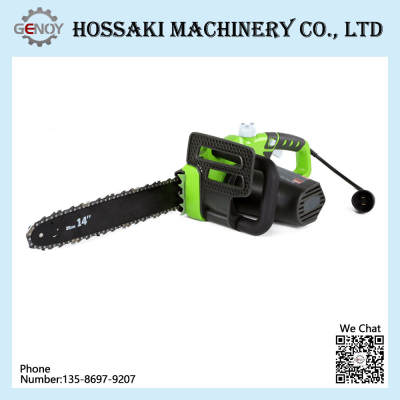 Household 14-Inch Electric Chain Saw Small Chain Saw Electric Chain Saw Handheld Wood Cutting Saw Mini Saw 15127