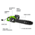 Household 14-Inch Electric Chain Saw Small Chain Saw Electric Chain Saw Handheld Wood Cutting Saw Mini Saw 15127