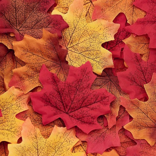 mixed color packaging amazon 8cm simulation maple leaf wedding photography scene props long term in stock