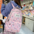 2023 Winter New Backpack Zipper with Pendant Average Size Oxford Fabric