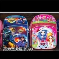 Kindergarten Schoolbag Factory Wholesale Cartoon Pattern Children's Backpack Lightweight Boys and Girls Backpack in Stock