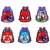 New Children's Cartoon Schoolbag 3d Hard Shell Backpack Kindergarten Spider-Man Car Schoolbag Factory Wholesale