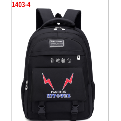 New Fashion Large Capacity Backpack Men's and Women's Casual Korean-Style Computer Backpack Junior High School Student Schoolbag Wholesale