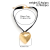 Fashionable and Personalized Ins Style Necklace, Exaggerated Heart-shaped Pendant Necklace, Street Style Trendy Heart Necklace