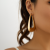 Niche Earrings, Exaggerated Earrings in the Style of 'ins,' Geometric Element Earrings, Ear Hoops
