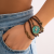 INS Style Bracelet, Multi-layer Butterfly Totem Bracelet, Vintage Versatile Twisted Chain Hand Accessory