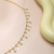 Luxury Fashion INS-style Waist Chain, Diamond-Encrusted Pentagram Design Waist Chain Body Chain with a Sense of Design