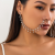 Accessory, Light Luxury Ethnic Style Diamond Fringe Nose Stud, Niche Design Non-Piercing Piercing Ornament
