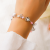 INS-style Bracelet, Crystal Heart Multi-element Hand Chain, Versatile Countryside Niche Hand Ornament