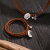 INS-style Jewelry Set, Smooth Metal Velvet Necklace, Simple Niche All-Match Accessories