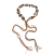 INS-style Waist Chain, Woven Tassel Turquoise Waist Chain, Ethnic Retro Niche Accessory