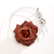 INS-style Choker, Satin Burned-Edge Floral Collar, Vintage Distressed All-Match Niche Ornament