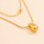 INS-style Necklace, Simple Comma Serpentine Chain Neck Chain, Niche All-Match Collarbone Chain