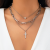 INS-style Niche Multi-layer Cross Pendant Necklace, Versatile Chain with an Atmospheric Collarbone Chain Vibe