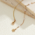 Necklace, INS-style Accessories, Design Collarbone Chain with a Sense of Design, Light Luxury Accessory, Star-shaped Imitation Pearl Simple Necklace
