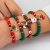 INS Style Christmas Creative, Soft Clay Hand Weaving, Beaded Set, Unique Holiday Gift Niche Hand Ornament