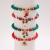 INS Style Christmas Creative, Soft Clay Hand Weaving, Beaded Set, Unique Holiday Gift Niche Hand Ornament