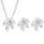Exaggerated Vintage Style Large Flower Necklace for Women, Niche Metal Chain with Hollowed-Out Floral Design