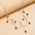 Beaded Necklace Imitation Pearl Choker Versatile Tassel Design Necklace Fashion Accessories