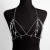 Edgy and Cool Cross-shaped Hollow Fringe Bikini Body Chain Sexy Nightclub Style, Multi-layered Body Chain for Women