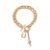 Border Ornament Metal Necklace for Women Niche Design Ornament All-Match Rhinestone Chain Necklace
