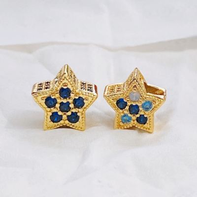 Europe and America Creative DIY Bracelet Accessories Panjia Blue Ocean Series Alloy Scattered Beads Charm Cross-Border Supply Wholesale