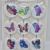 9Pc Printing Hook Strong Adhesive Sticking Wall Joint Row Punch-Free Self-Adhesive Creative Cartoon Cute Seamless Sticky Hook