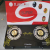 For Foreign Trade Glass Gas Stove Home Gas Stove Double Burner