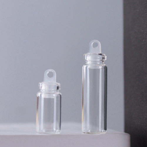 Factory Direct Supply 11 * 22mm Ornament Accessories Pendant Wish Drift Bottle Mini Plastic Cover Phial