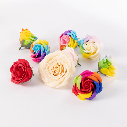 香皂花头四层五层八层肥皂花花头教师节情人节永生花花束礼盒diy