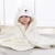 Coral fleece cloak infant bath towel