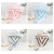 Warp Knitted Vertical Stripes Two-Color Adult Triangle Coral Fleece Absorbent Hair Drying Cap, No Fading