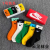 Nike Stitching Double Hook Children's Socks Gift Box E-Commerce Hot-Selling Product Pure Cotton Quality Two Color Matching Boys and Girls Same Style
