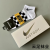 Nike Men's Gift Box Socks Mesh Breathable Combed Cotton Plaid Men's Socks, Support One Piece Dropshipping