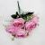 French Rose Bouquet Happy Rose Wedding Decoration Flower Artificial Flower Wholesale Road Lead Flower Curling Rose