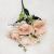 New Crescent Rose Wedding Decoration Simulation Fake Flower Hand Holding Rose Bouquet DIY Home Desktop Decoration