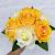 European and American-Style High-End Simulation Bridal Bouquet Peony Rose Wedding Photo Bunch of Flowers Artificial Rose