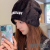 Plush English Toque Women's Korean Autumn and Winter Fashionable High Sense Pile Heap Cap Internet Influencer Fashionmonger Street Warm Beanie Hat