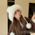 Winter Essential Thickened Cold Protection Plush Cute Warm Caps Knitted Earmuffs Hat Warm Wool Hat
