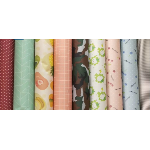 600D牛津布印花樱花折线菠萝花朵小猫野餐垫收纳PVC底胶PE底胶PU