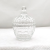European Transparent Glass Sugar Bowl Sugar Bowl Crown Creative Candy Dish Glass Jewelry Box with Lid Storage Box